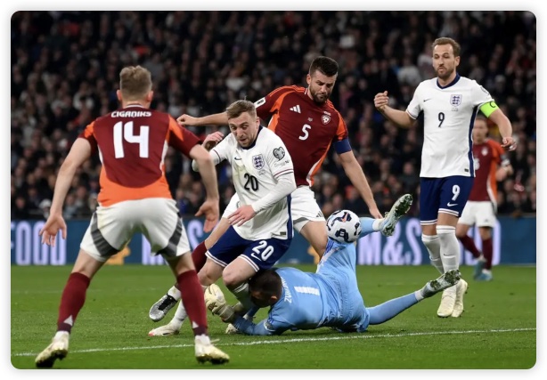 03月25日 世预赛欧洲区小组赛第2轮 英格兰vs拉脱维亚 全场录像回放