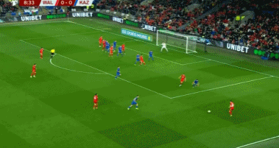 03月23日 世预赛欧洲区小组赛第1轮 威尔士vs哈萨克斯坦 全场录像回放